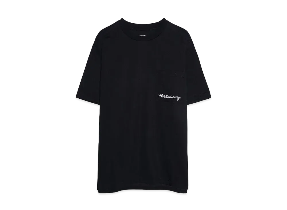 White Mountaineering WM LOGO EMBROIDERY SHIRT "BLACK"