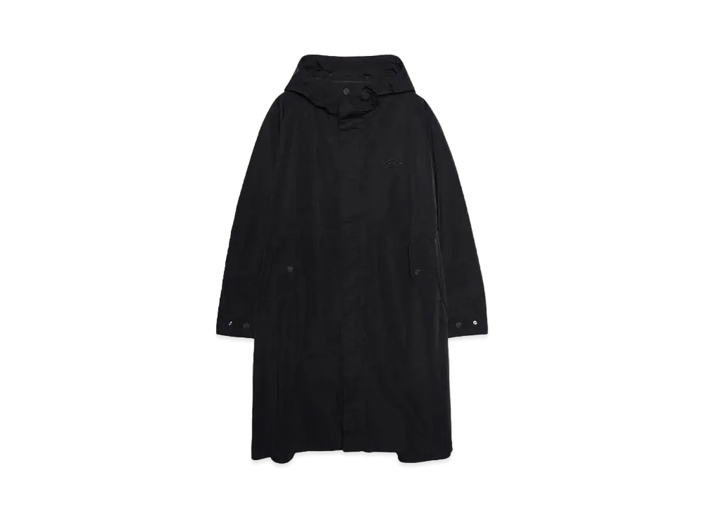 White Mountaineering WM X UMBRO HOODED COAT "BLACK"