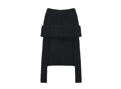 Alexander McQUEEN Exploded Colour Jumper "Black"