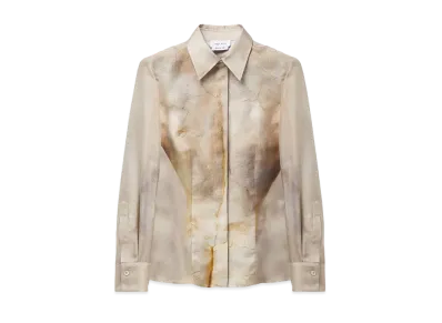 Alexander McQUEEN Sculpted Bum Shirt "Ecru"