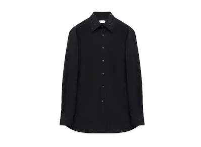 Alexander McQUEEN Cosmic Stone Embroidery Shirt "Black"