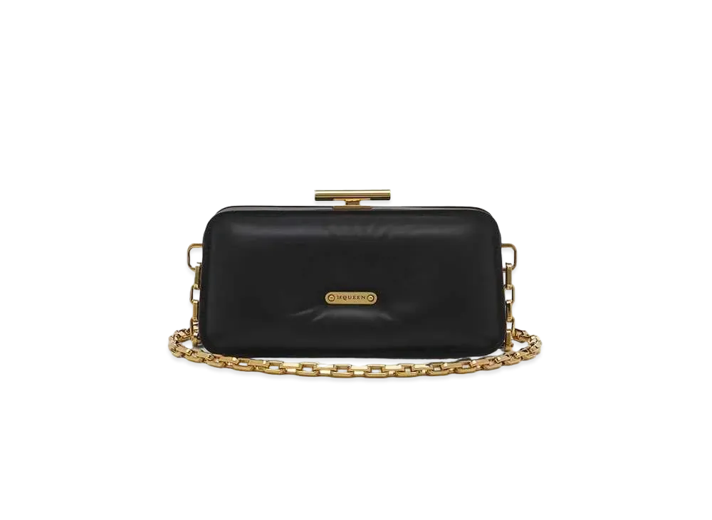 Alexander McQUEEN Pinch Clutch "Black"