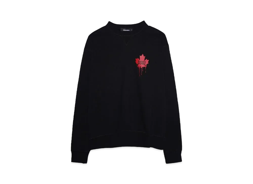 DSQUARED2 Cool Fit Crewneck "BLACK"