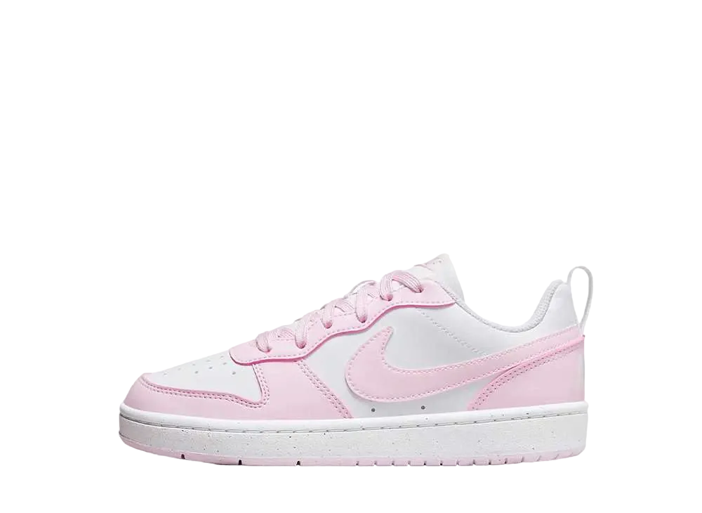Nike GS Court Borough Low Recraft "White/Pink Foam"