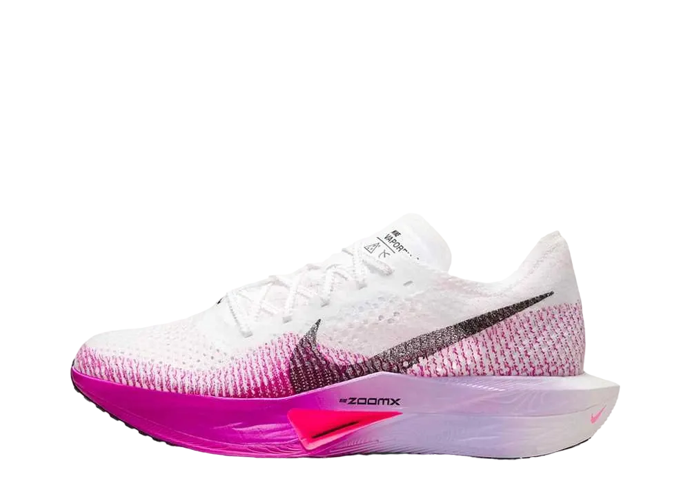 Nike Women's Vaporfly 3 "White/Vivid Purple/Agate/Black"