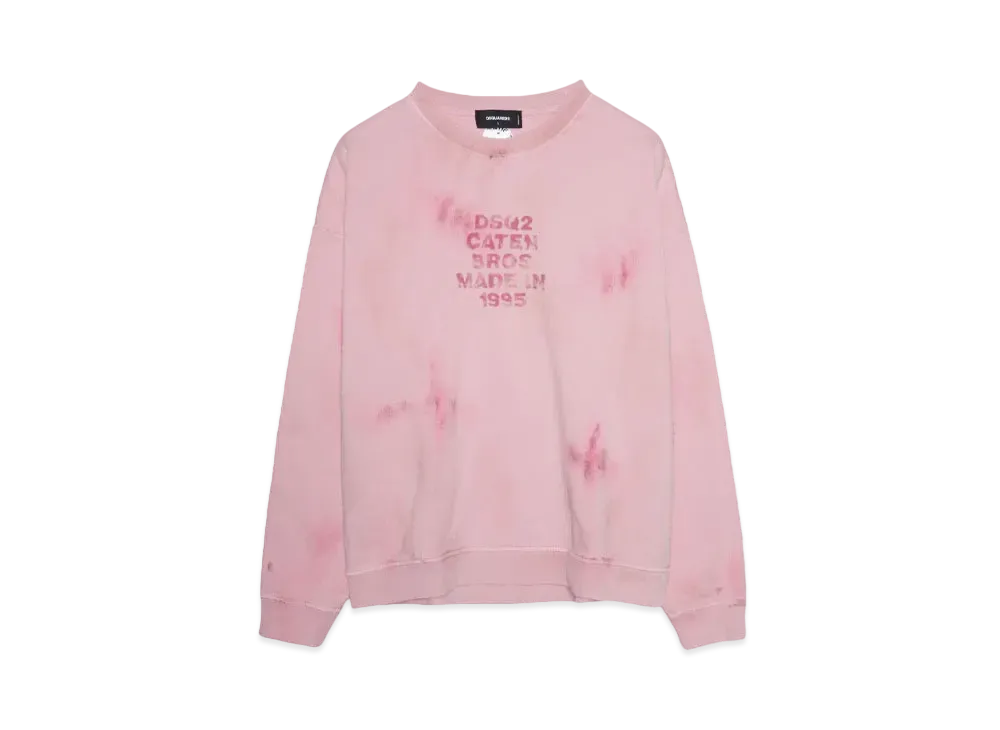 DSQUARED2 Relax Fit Crewneck "PINK"
