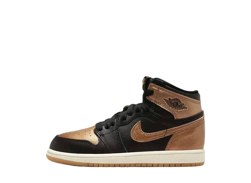 Nike PS Jordan 1 Retro High OG "Black and Gold"