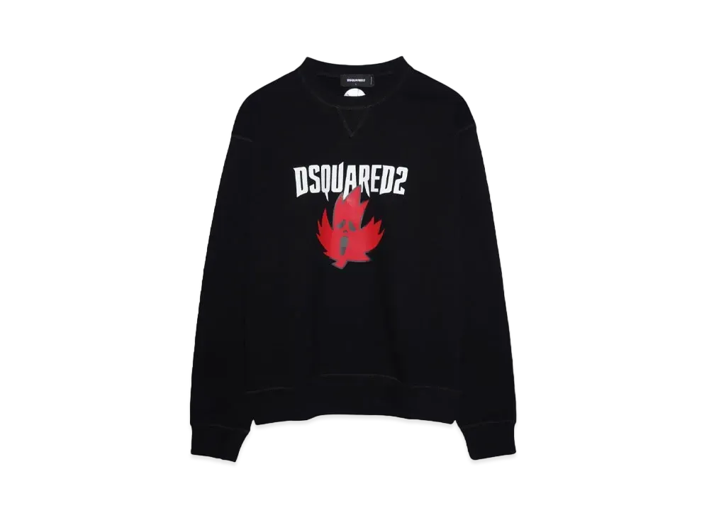 DSQUARED2 Cool Fit Crewneck "BLACK"