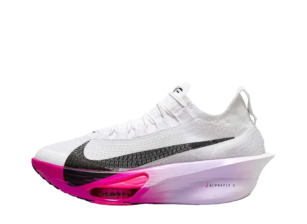 ナイキ ウィメンズ アルファフライ3 "ホワイト/パープルアガット/ビビッドグレープ/ブラック"