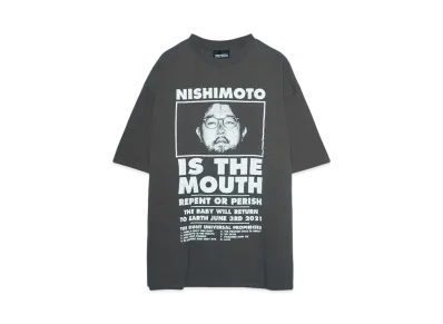 NISHIMOTO IS THE MOUTH CLASSIC S/S TEE "D GREY"