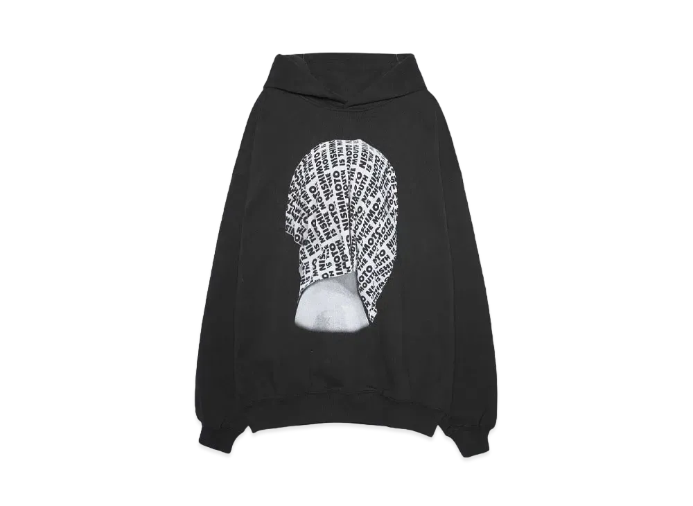 NISHIMOTO IS THE MOUTH BELIEVER MN SWEAT HOODIE "BLACK"