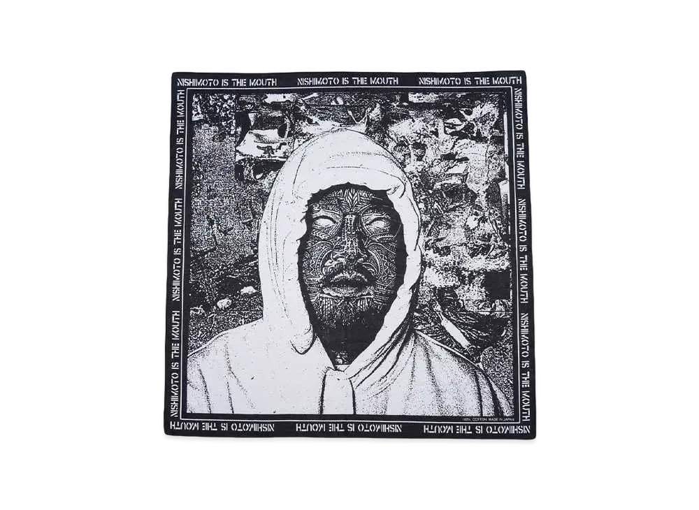 NISHIMOTO IS THE MOUTH METAL BIG BANDANA "MULTI"