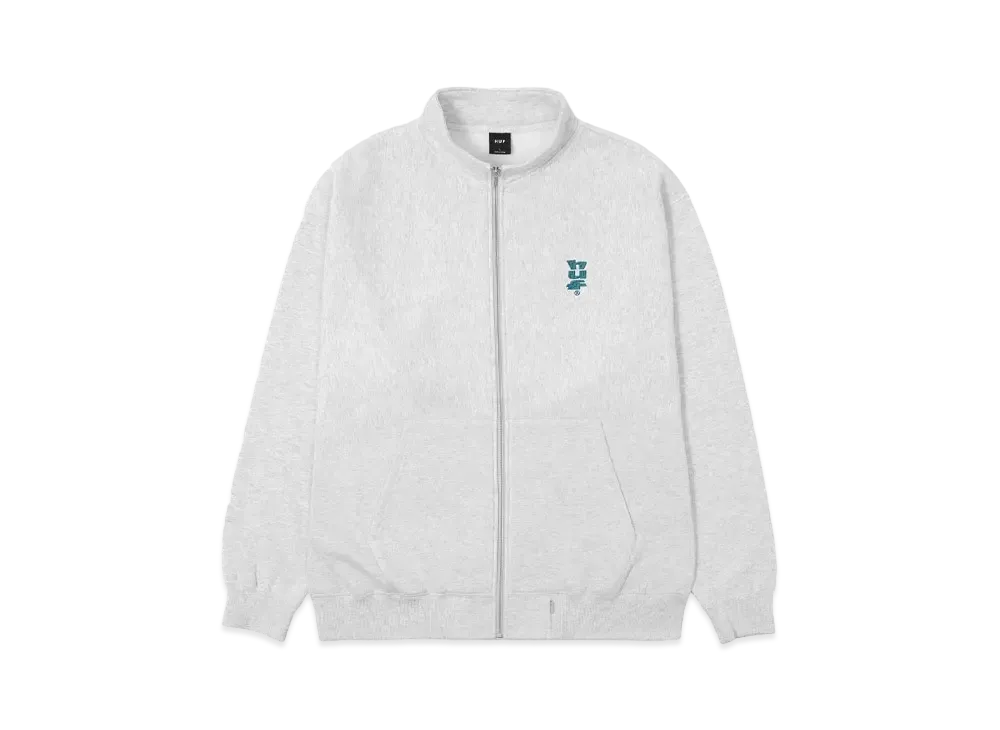 HUF Megablast Zip Fleece "Ash Gray"