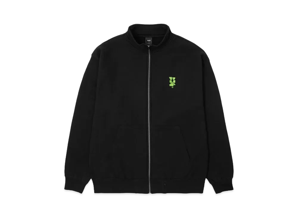 HUF Megablast Zip Fleece "Black"