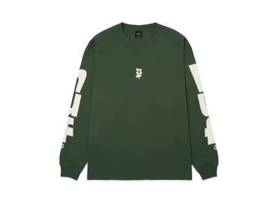HUF Megablast Stretch Long Sleeve T-shirt "Hunter Green"