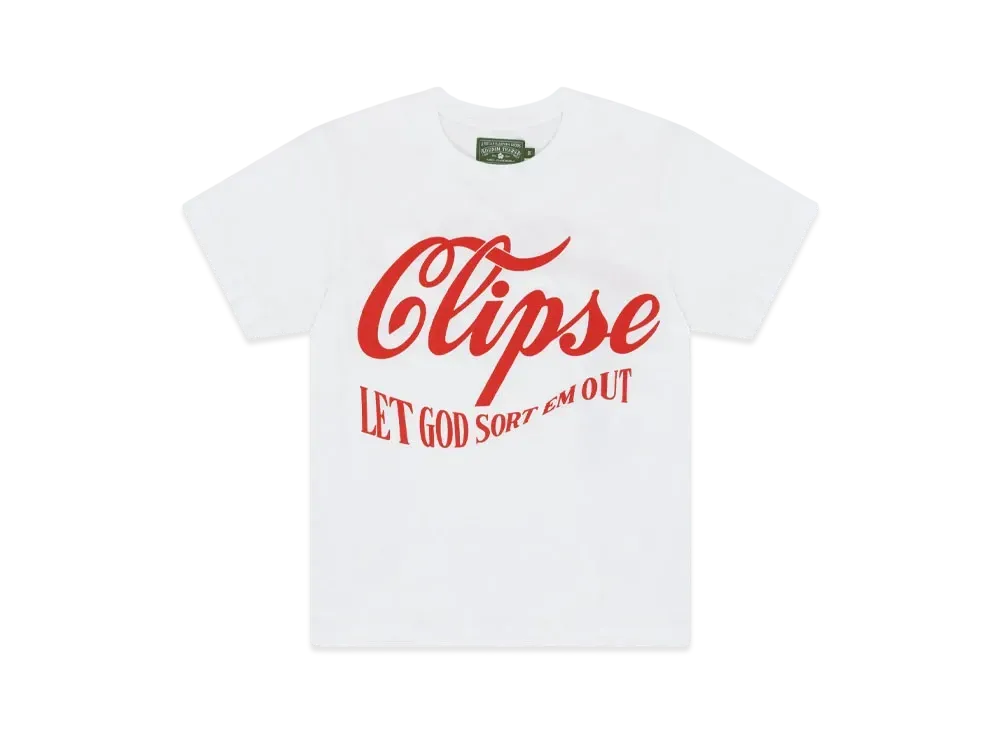 DENIM TEARS x Clipse 5th Anniversary Tee "White"