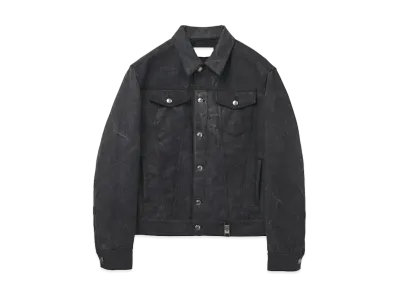 Alexander McQUEEN Denim Trucker Jacket "Charcoal"