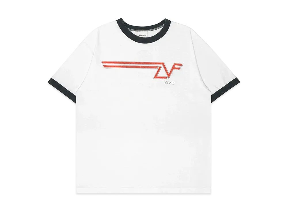 Readymade Ringer S/S T-shirt "White"