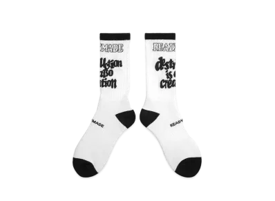 Readymade Destruction Socks "White"