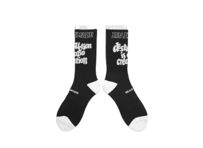 Readymade Destruction Socks "Black"