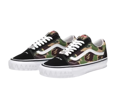 A BATHING APE®︎ × Vans LX Old Skool "Camo"
