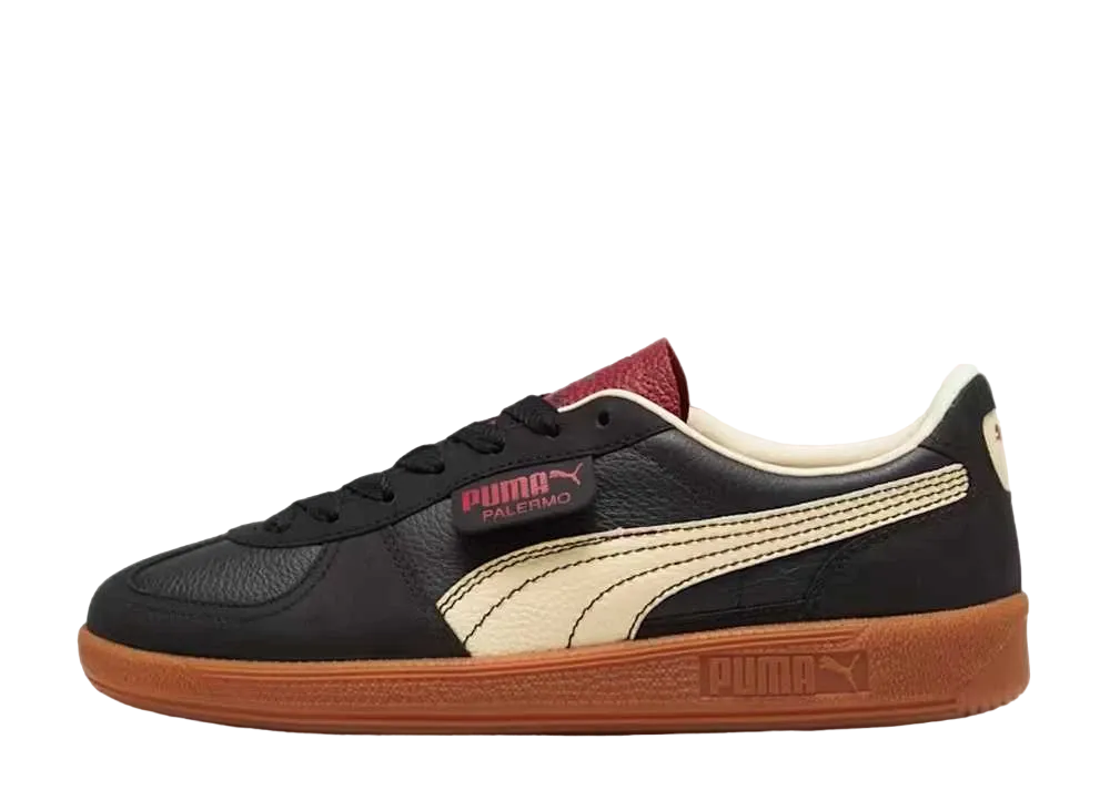 プーマ パレルモ プレイヤーズレーン "プーマブラック/インテンスレッド"
