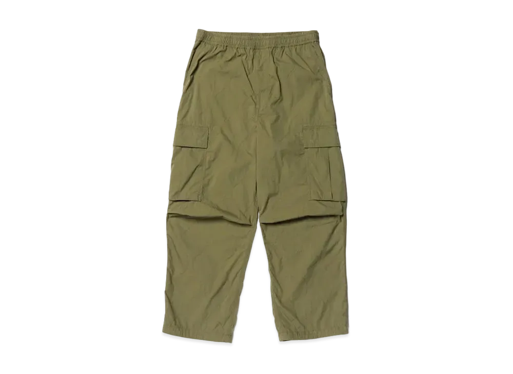 BEAMS Quilted 8-Pocket Cargo Pants "Olive"
