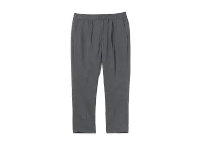 BEAMS COOLMAX(R) Ramie Easy Pants "Chacoal"