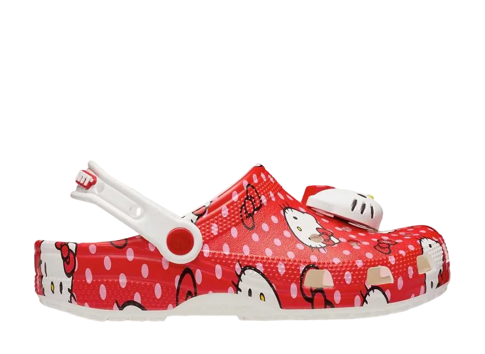 Hello Kitty x Crocs Classic Clog "Red/White"