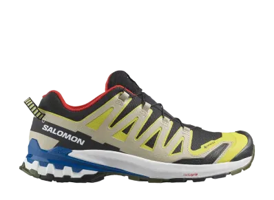 サロモン XA プロ 3D V9 ゴアテックス "ブラック/バターカップ/ラピスブルー"