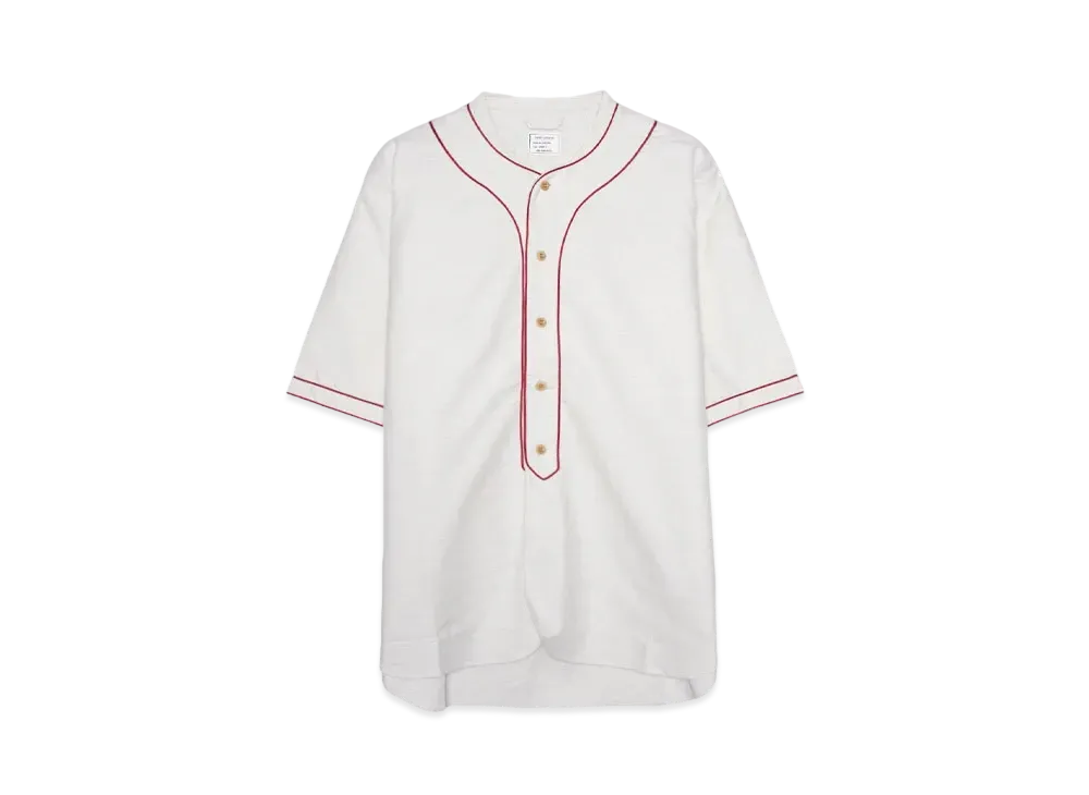 ANDFAMILYS Cotton Baseball Shirt[5分袖] "KINARI"