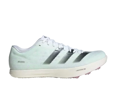 adidas Adizero Long Jump "Footwear White/Core Black/Green Spark"