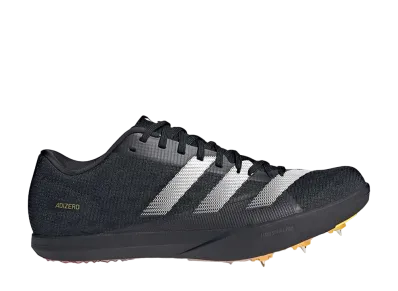 adidas Adizero Long Jump "Core Black/Zero Metallic/Spark"
