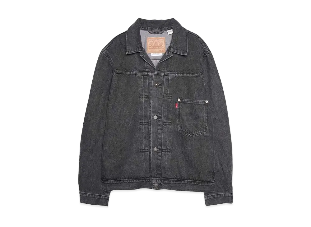LEVI'S TYPE I TRUCKER "MIDNIGHT HARVEST TRUCKER / BLACK..."