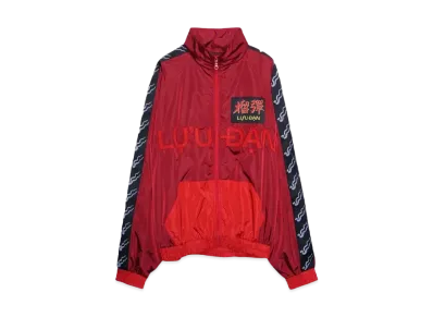 LU'U DAN WINDBREAKER L-D "OXBLOOD / RED"