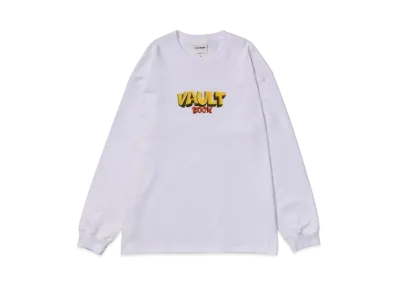 VAULTROOM x Crash Bandicoot Logo Long Sleeve Tee "White"