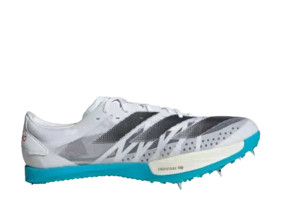 adidas Adizero Ambition Lightstrike "Footwear White/Core Black/Lucid Cyan"