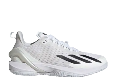 adidas Adizero Cybersonic Tennis "Footwear White/Core Black/Matte Silver"