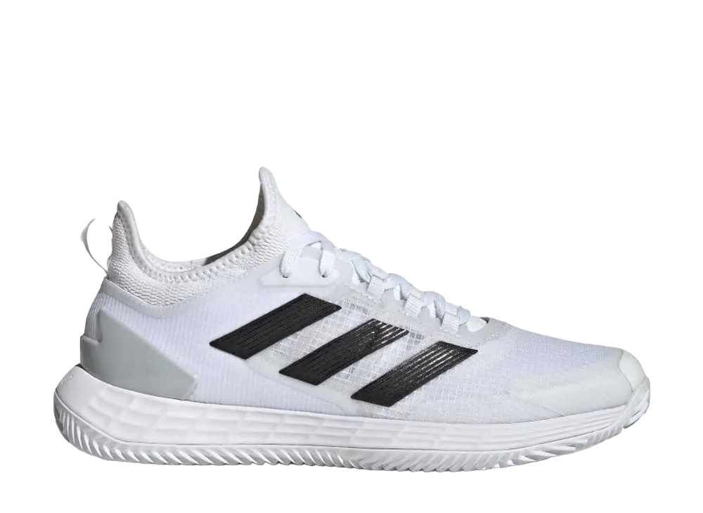 アディダス アディゼロ ウーバーソニック4.1 クレー テニス "フットウェアホワイト/コアブラック/マットシルバー"