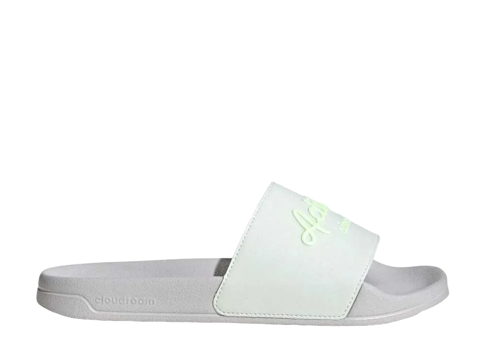 adidas Adilette Shower Slides "Crystal Jade/Green Spark/Gray Two"