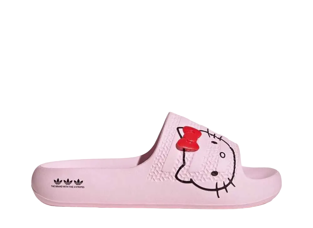 Hello Kitty × adidas Women's Adilette Ayoon Slides "Clear Pink"