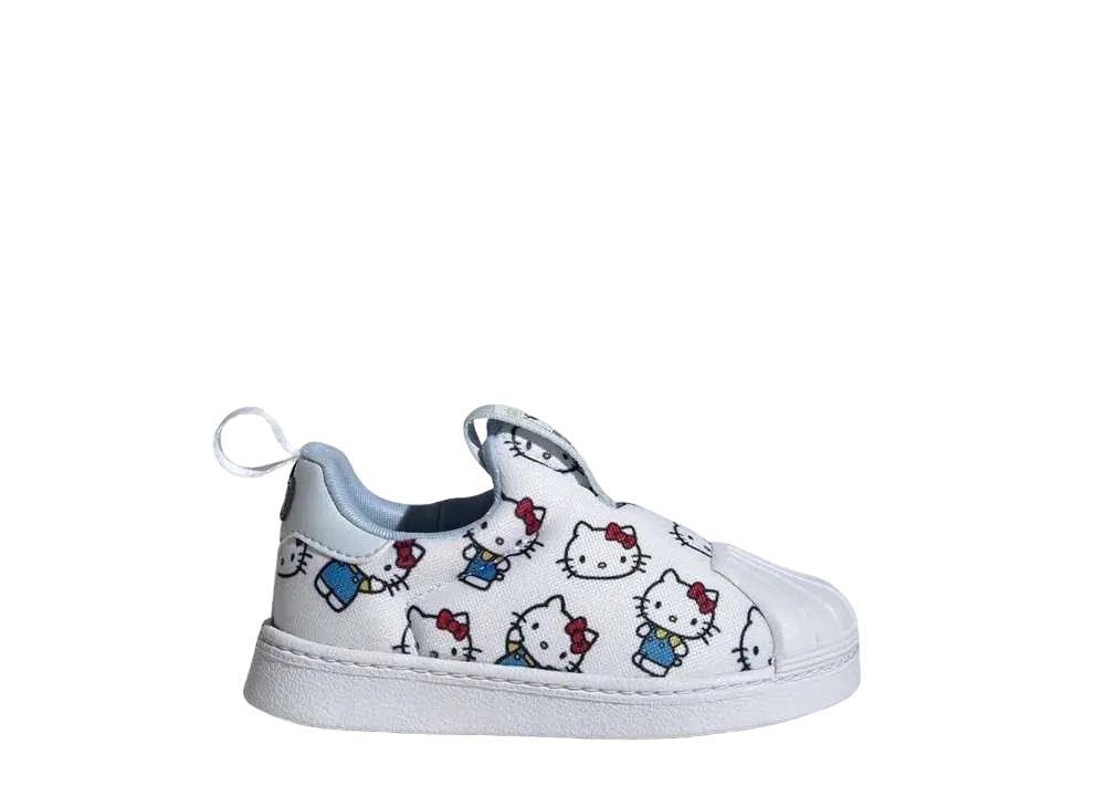 Hello Kitty × adidas INFANT Superstar 360 "Footwear White/Halo Blue/Glow Blue"
