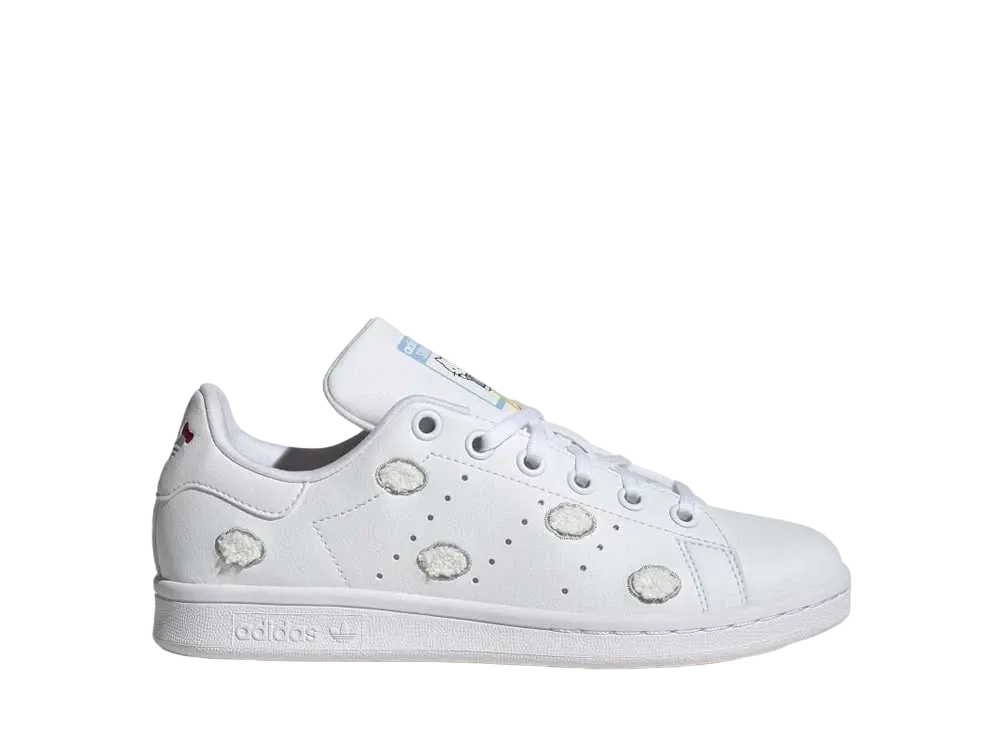 ハローキティ × アディダスオリジナルス GS スタンスミス "フットウェアホワイト/グレーワン/グローブルー"