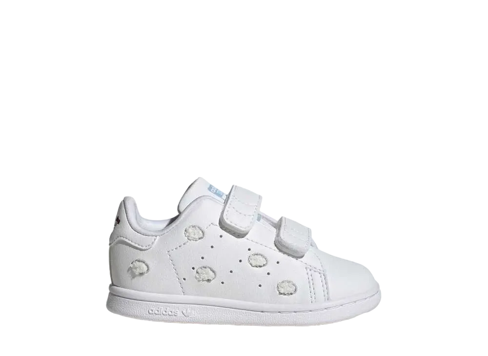 Hello Kitty × adidas INFANT Stan Smith Comfort Closure "Footwear White/Grey One/Glow Blue"