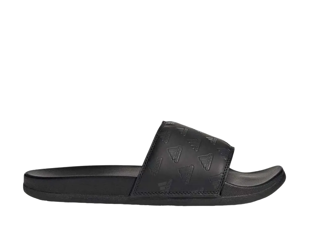 アディダス アディレッタ コンフォート スライド "コアブラック/カーボン"