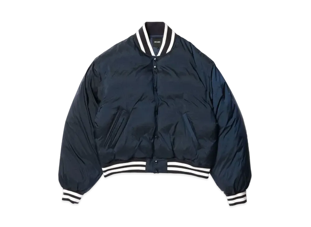 BEAMS Down Varsity Jacket "Navy"