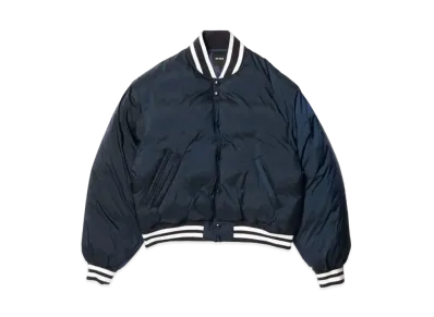BEAMS Down Varsity Jacket "Navy"
