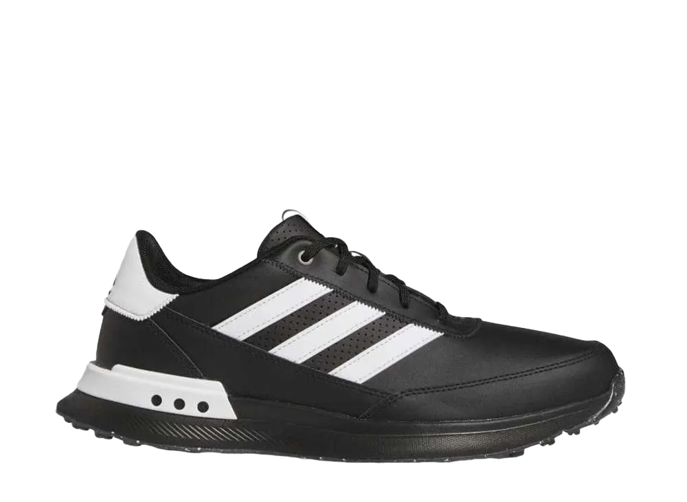 アディダス S2G SL レザー 24 "コアブラック/フットウェアホワイト/アイアンメタリック"