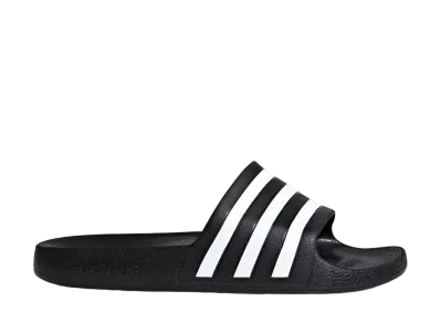 adidas Adilette Aqua Slides "Core Black/Footwear White"