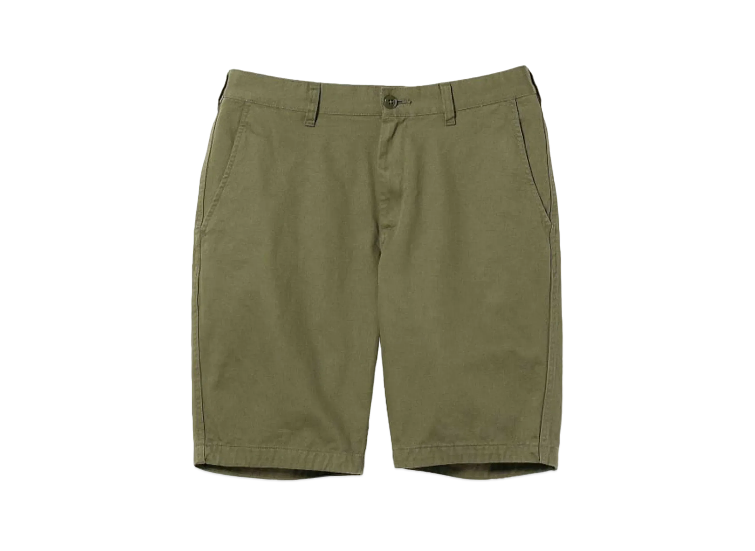 BEAMS Basic Chino Shorts "Olive"